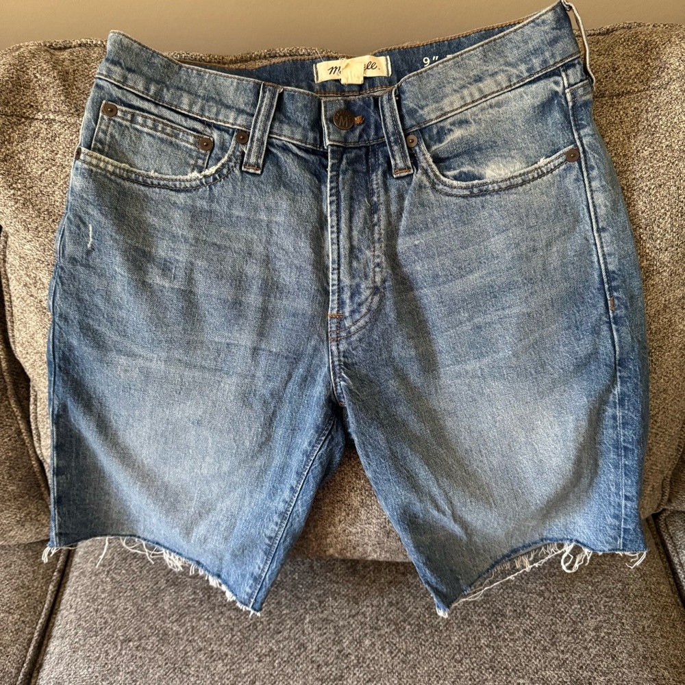 Madewell Light Blue Jean Shorts